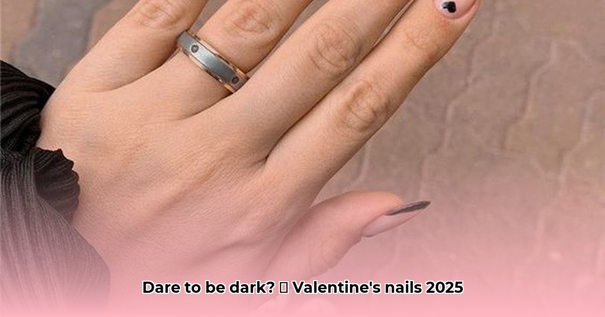 valentines-day-nails-black